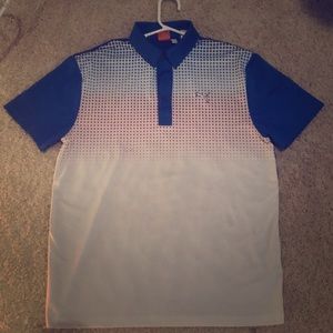 Dry fit puma golf shirt
